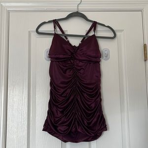 Purple rouge top, size L